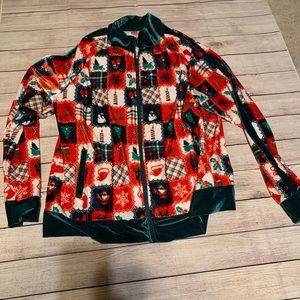 Christmas track suit